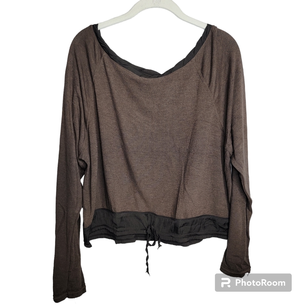Silent + Noise M Cinched Hem Top